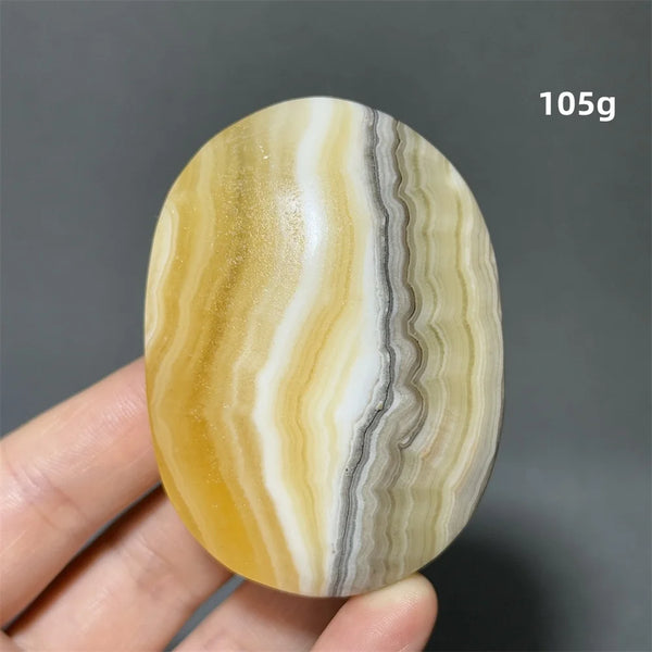Yellow Striped Calcite-ToShay.org