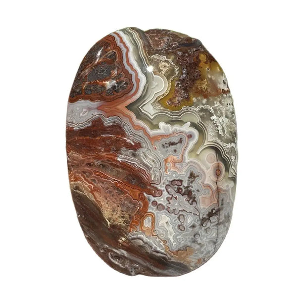 Red Agate Palm Stone-ToShay.org