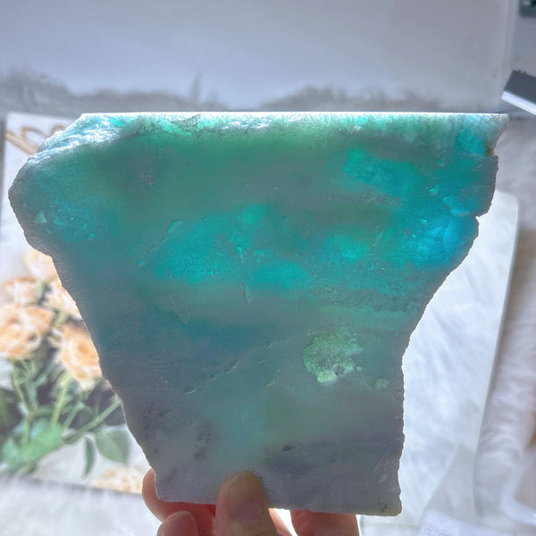 Blue Larimar Raw Stone-ToShay.org