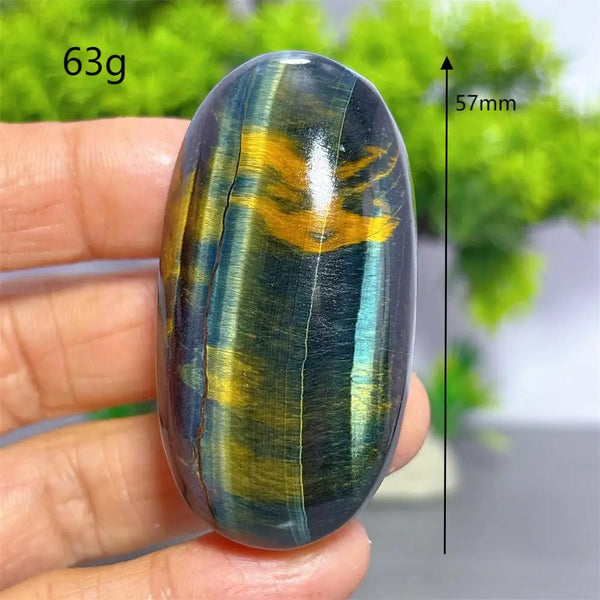 Blue Yellow Tiger Eye Stone-ToShay.org