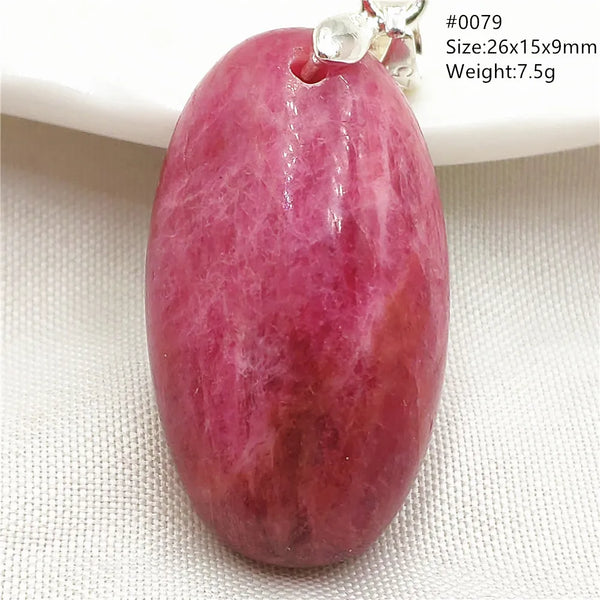 Red Rhodonite Pendant-ToShay.org
