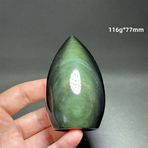 Rainbow Obsidian Torch-ToShay.org