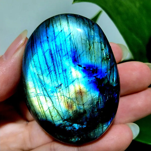 Blue Labradorite Palm Stones-ToShay.org