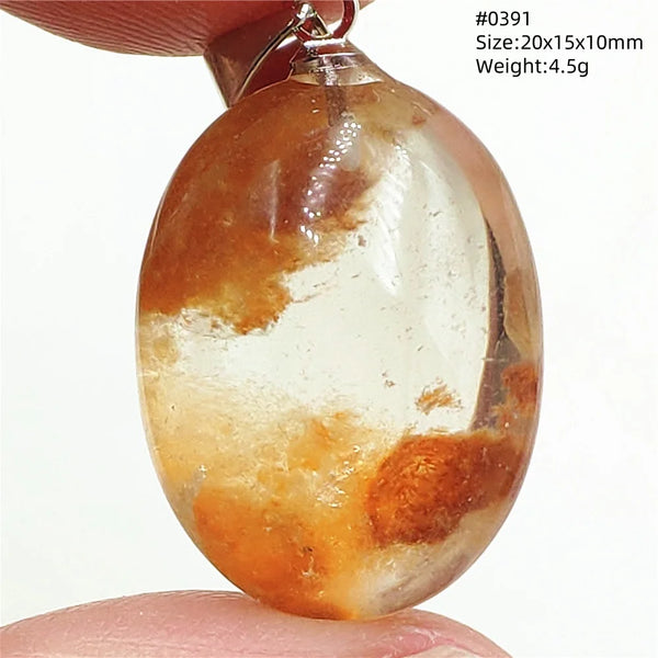 Red Orange Phantom Quartz-ToShay.org