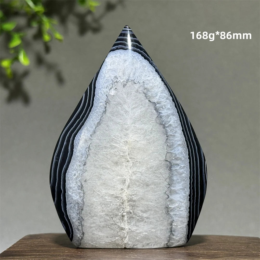 Black Agate Torch-ToShay.org