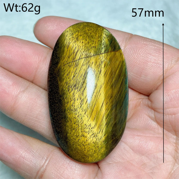 Blue Yellow Tiger Eye Stone-ToShay.org