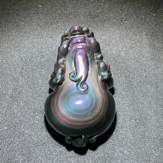 Black Rainbow Obsidian Pixiu-ToShay.org