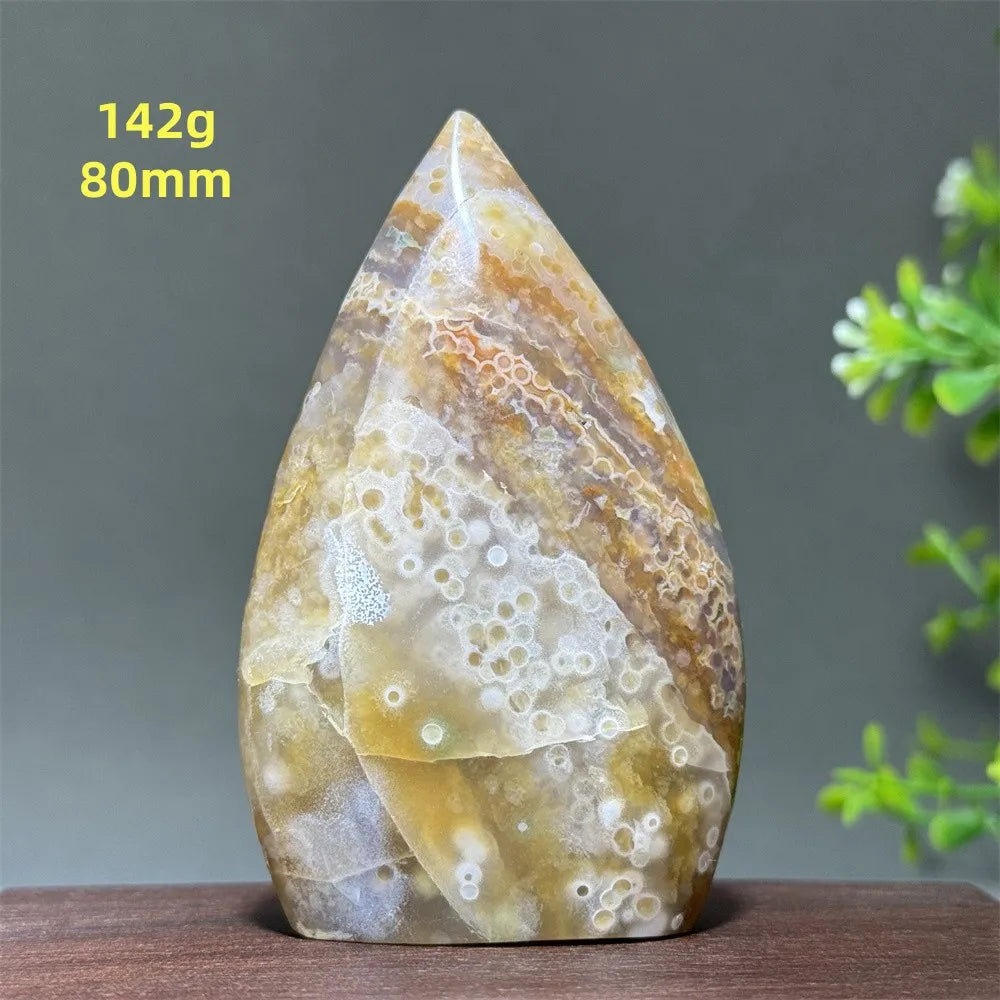 Green Marine Jasper Flame-ToShay.org