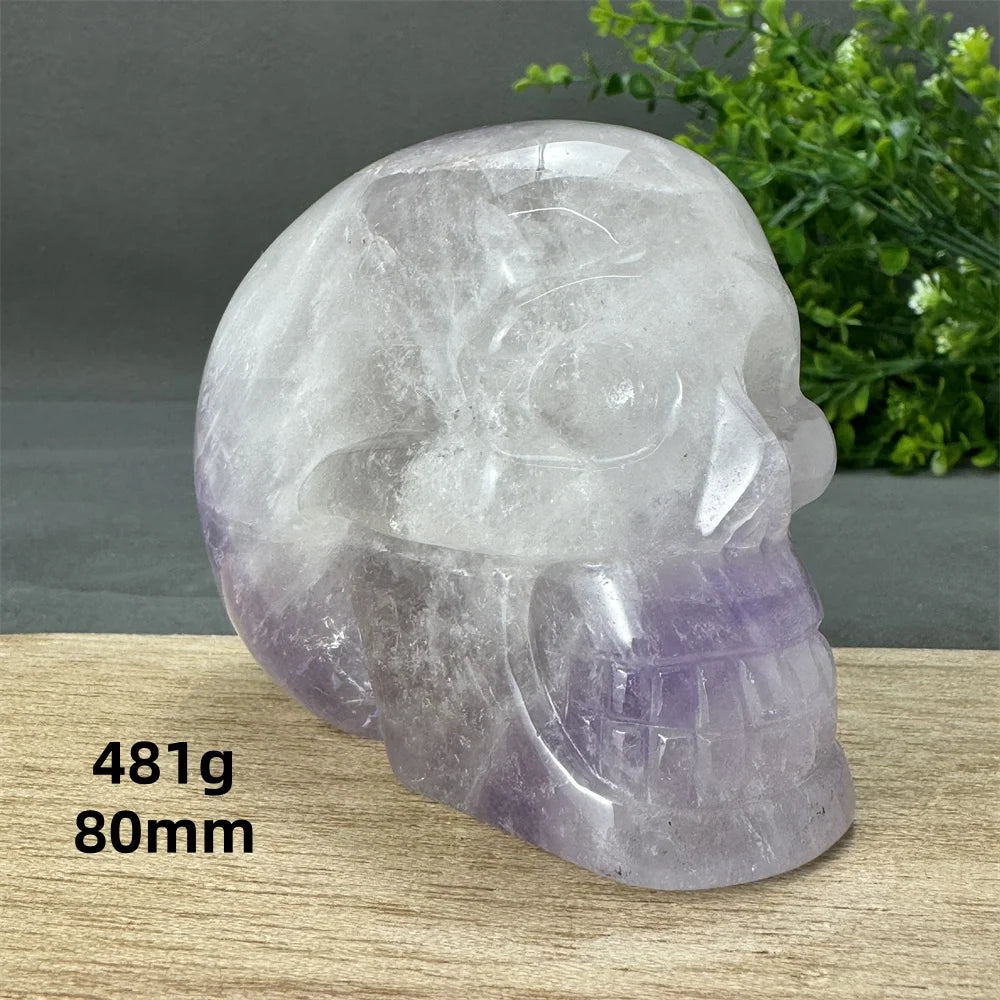 Purple Amethyst Skulls-ToShay.org