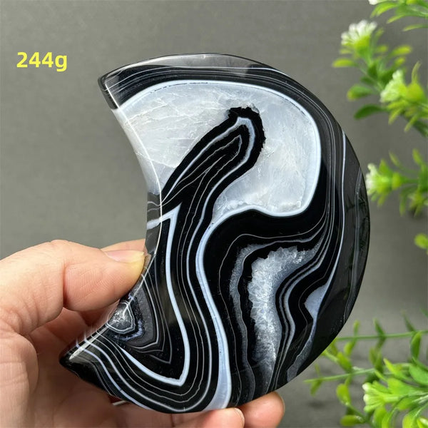 Black Agate Moon-ToShay.org