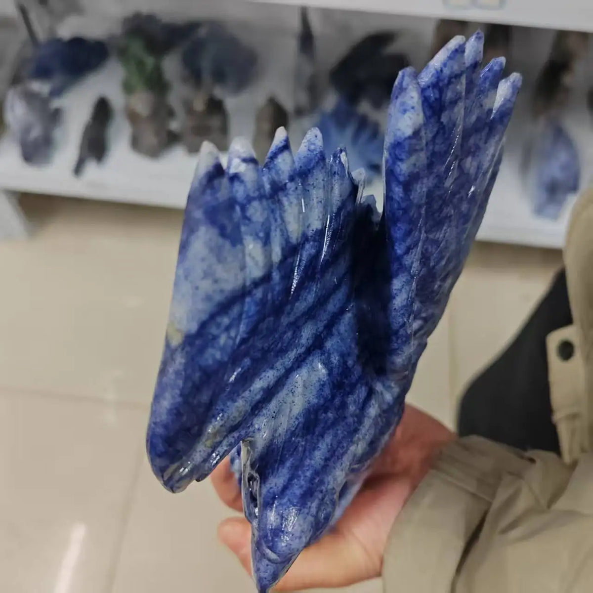 Blue Lapis Lazuli Eagle-ToShay.org