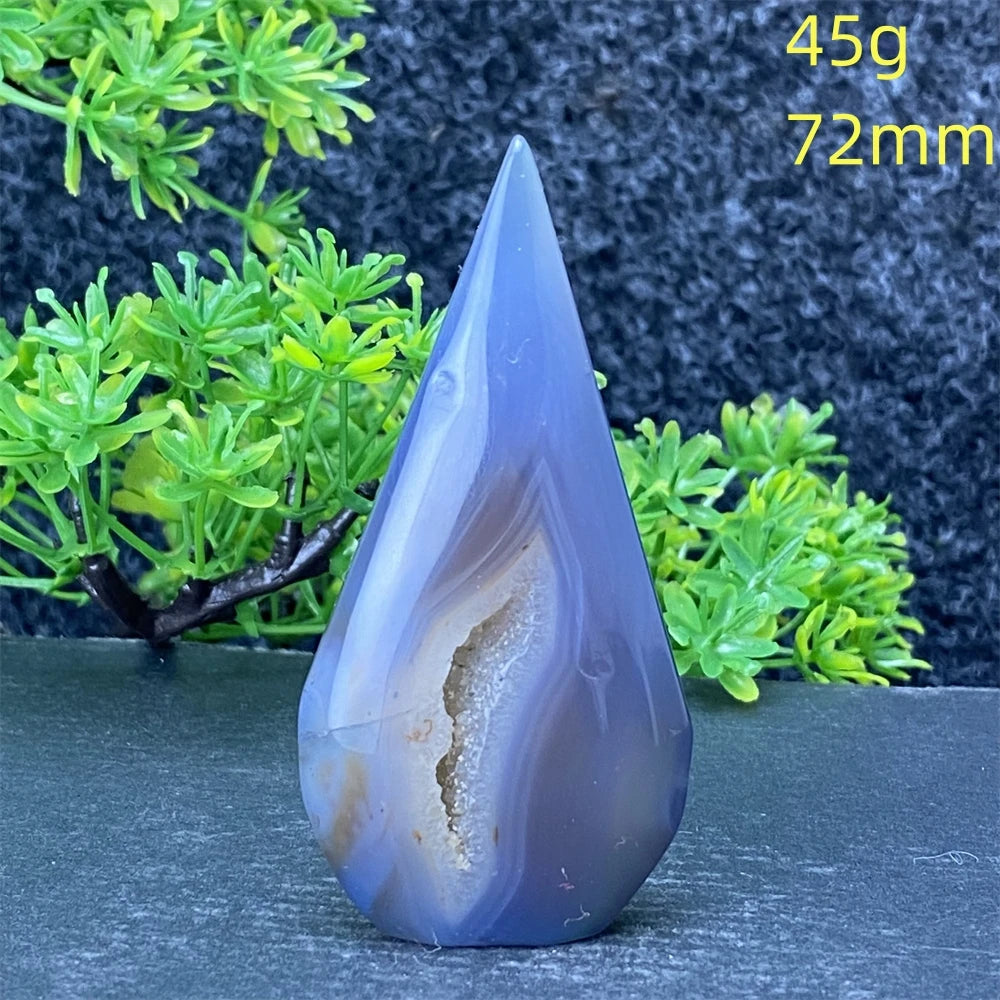 Blue Lace Agate Flame-ToShay.org