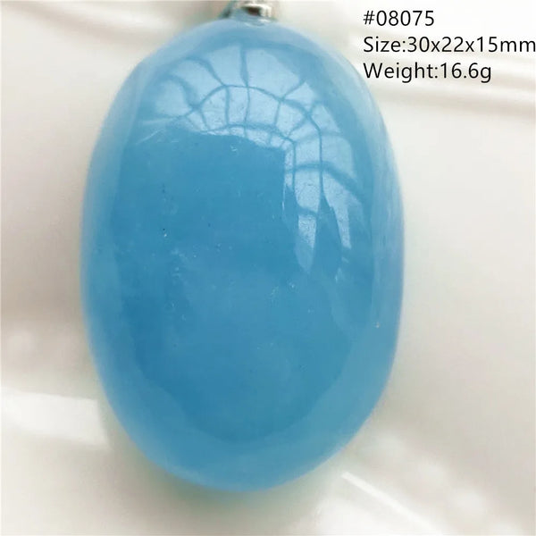 Blue Aquamarine Pendant-ToShay.org