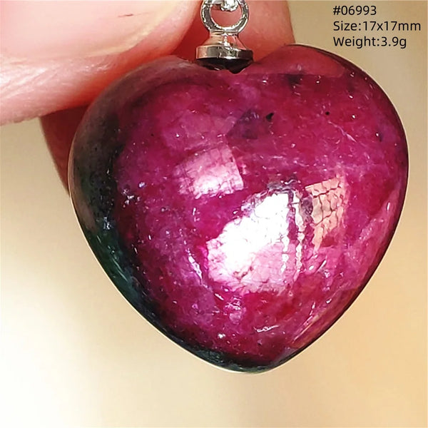 Red Ruby Zoisite Pendant-ToShay.org