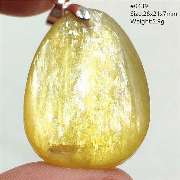 Gold Lepidolite Pendant-ToShay.org