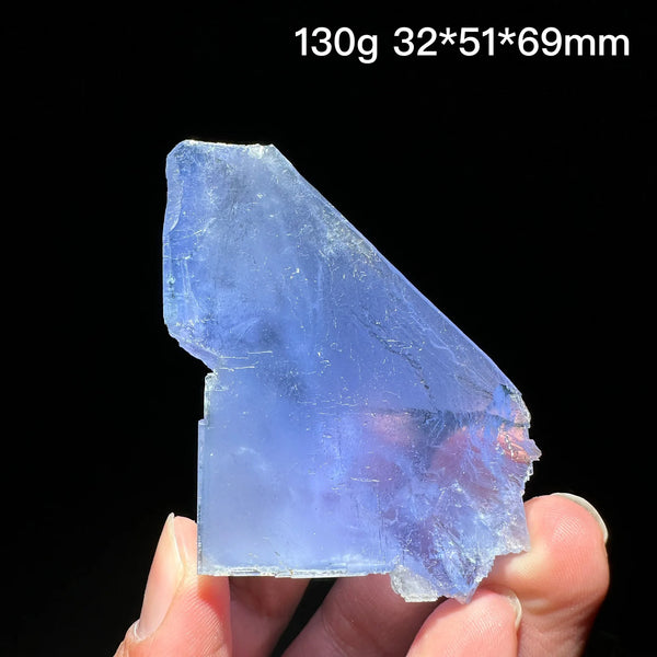 Blue Fluorite Mineral Crystal-ToShay.org