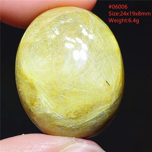 Gold Rutilated Quartz Pendant-ToShay.org