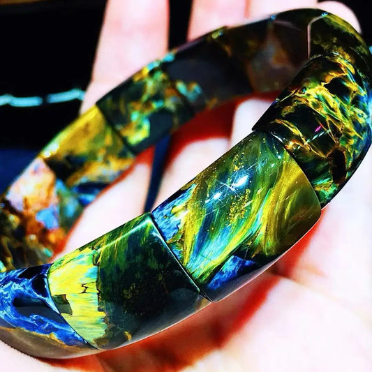 Blue Pietersite Bracelet-ToShay.org