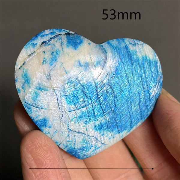 Blue Moonstone Heart-ToShay.org