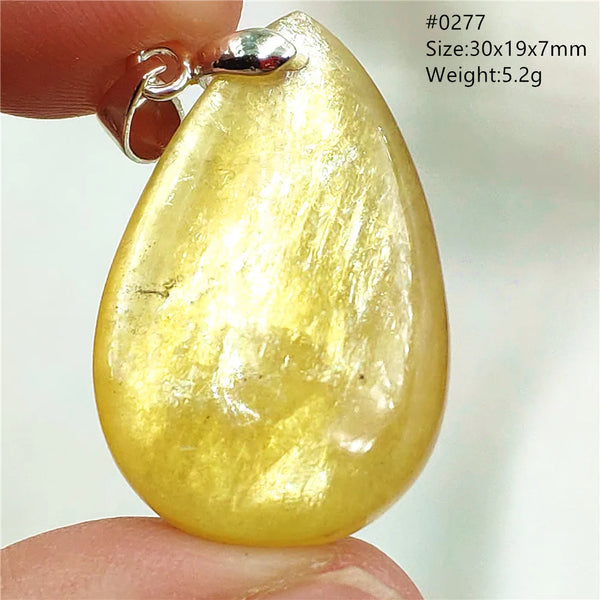 Gold Lepidolite Pendant-ToShay.org