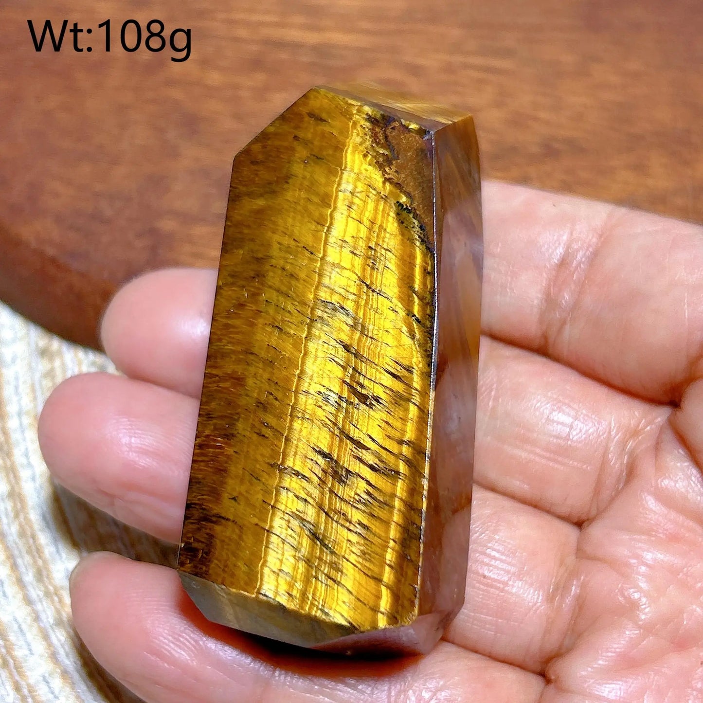 Blue Yellow Flash Tiger Eye-ToShay.org