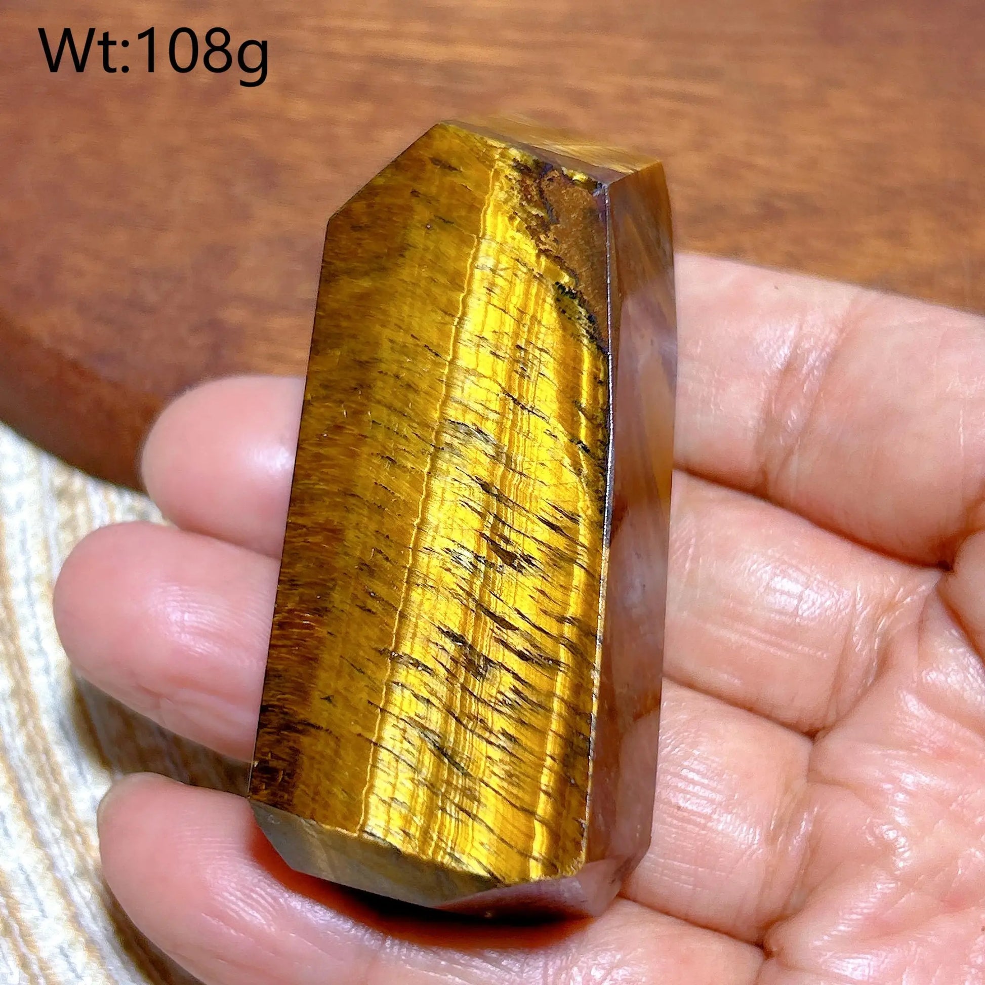 Blue Yellow Flash Tiger Eye-ToShay.org