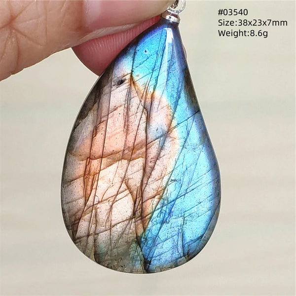 Blue Labradorite Pendant-ToShay.org