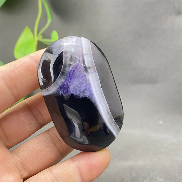 Purple Agate Pendant-ToShay.org