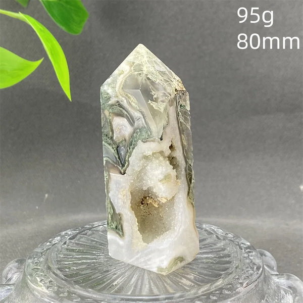 Green Aquatic Agate Point-ToShay.org