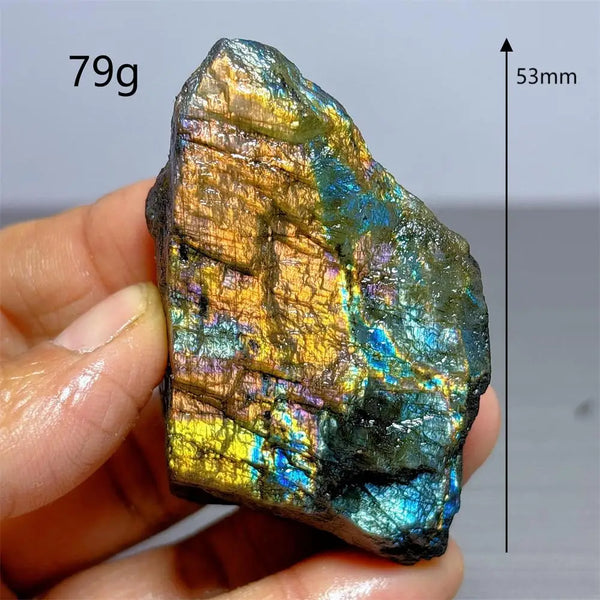 Blue Rainbow Labradorite Crystal-ToShay.org