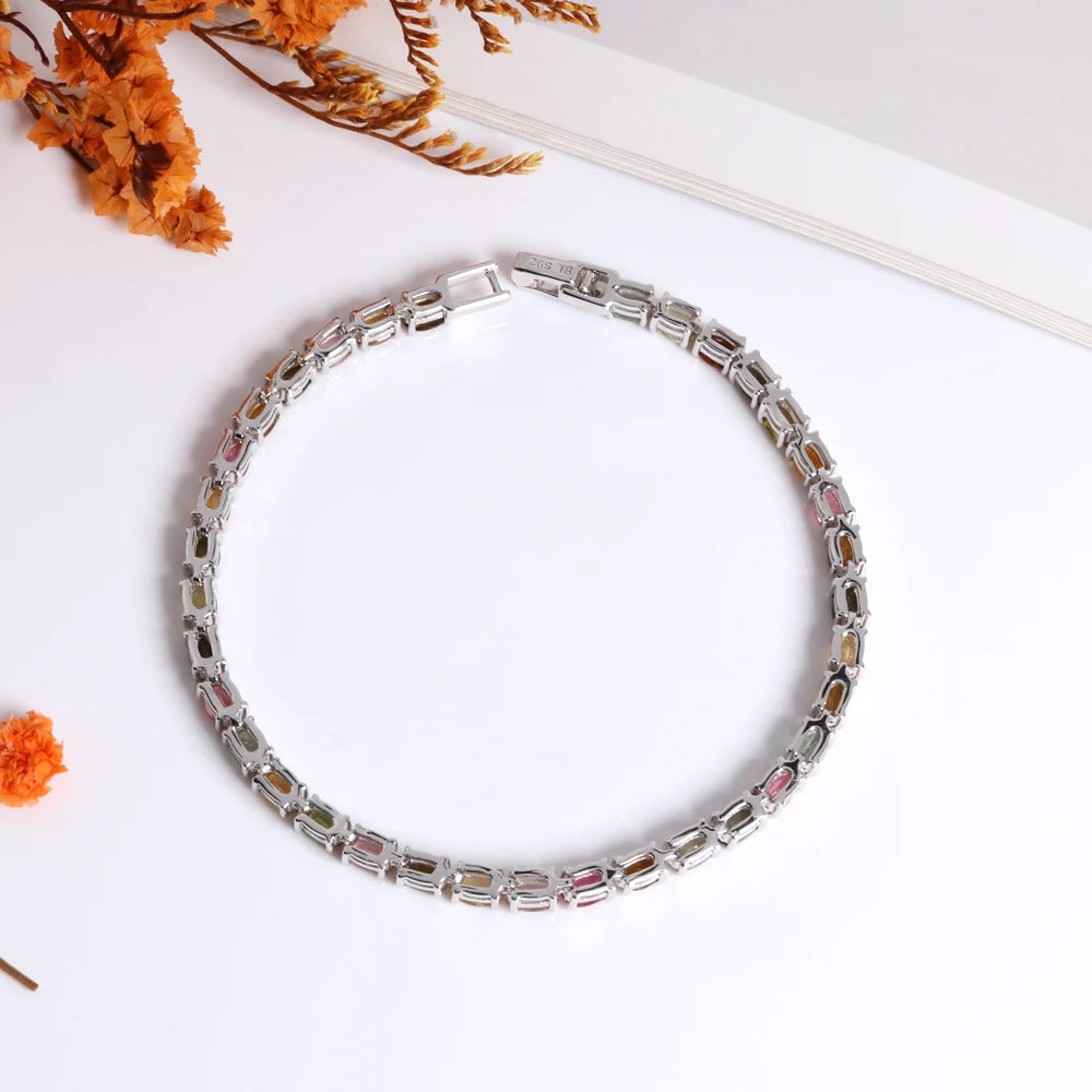 Mixed Tourmaline Bracelet-ToShay.org
