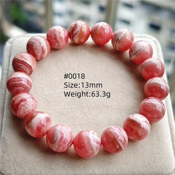 Pink Rhodochrosite Bracelet-ToShay.org