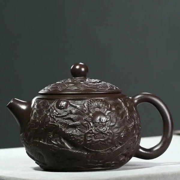 Dragon Clay Tea Pot-ToShay.org