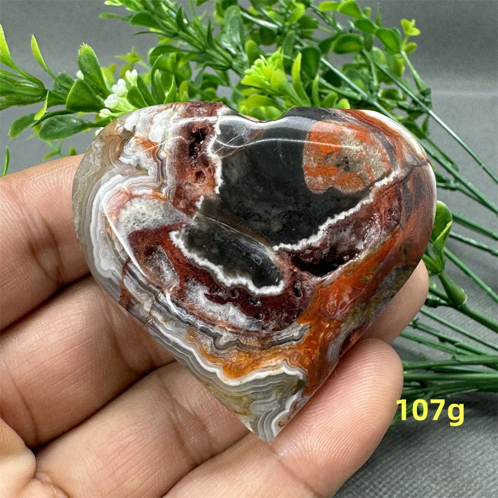 Red Agate Heart-ToShay.org