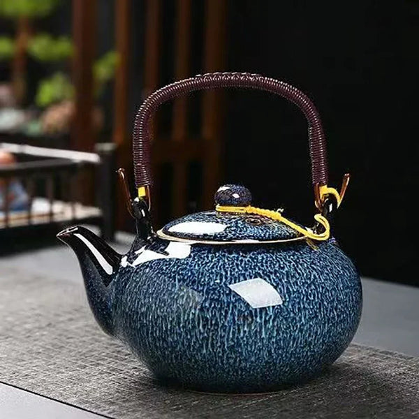 Glazed Porcelain Teapot-ToShay.org