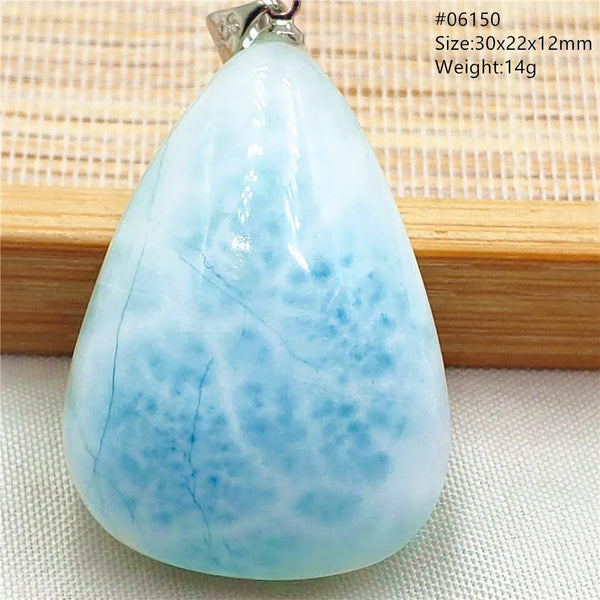 Blue Larimar Pendant-ToShay.org