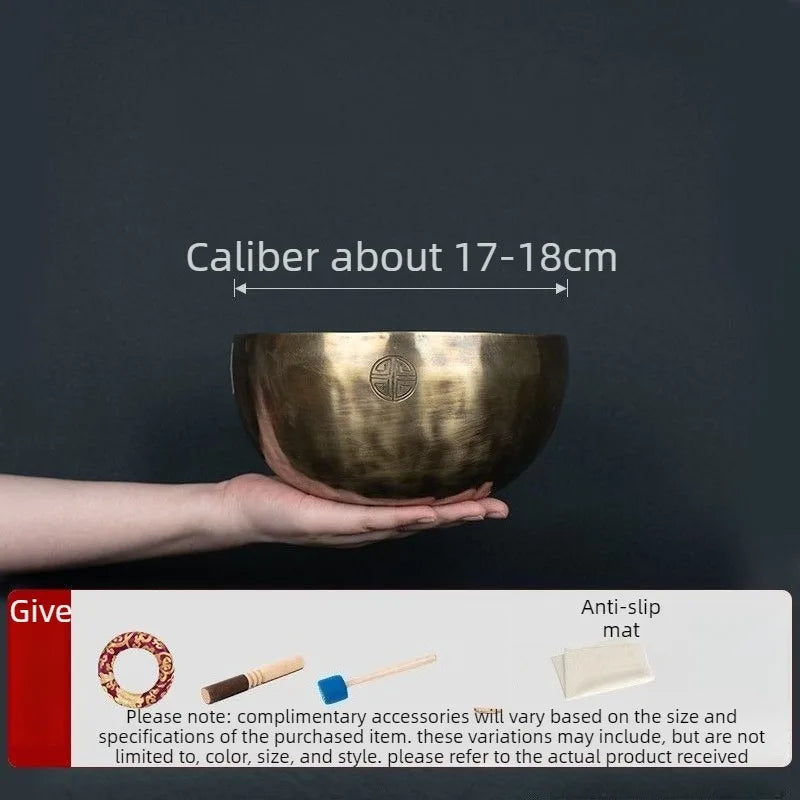 Tibetan Brass Singing Bowls-ToShay.org