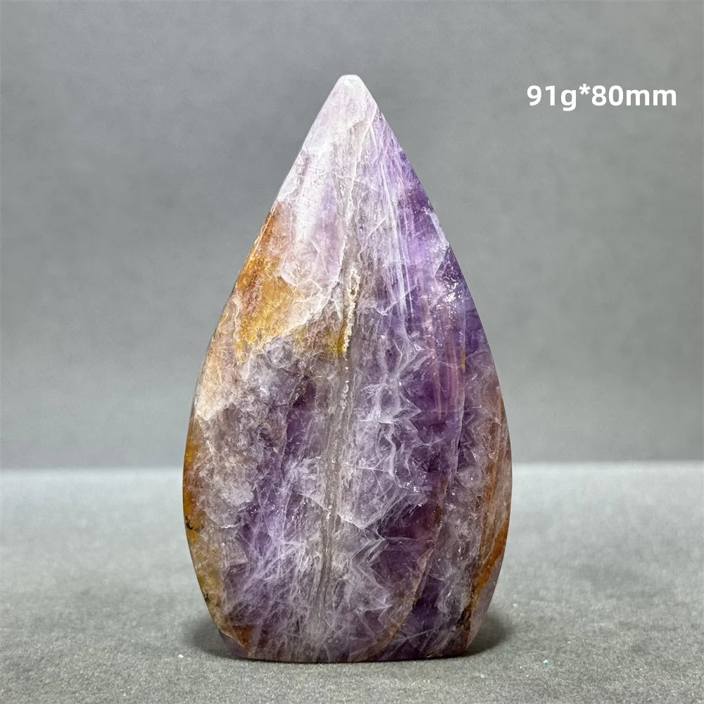 Purple Amethyst Agate Torch-ToShay.org