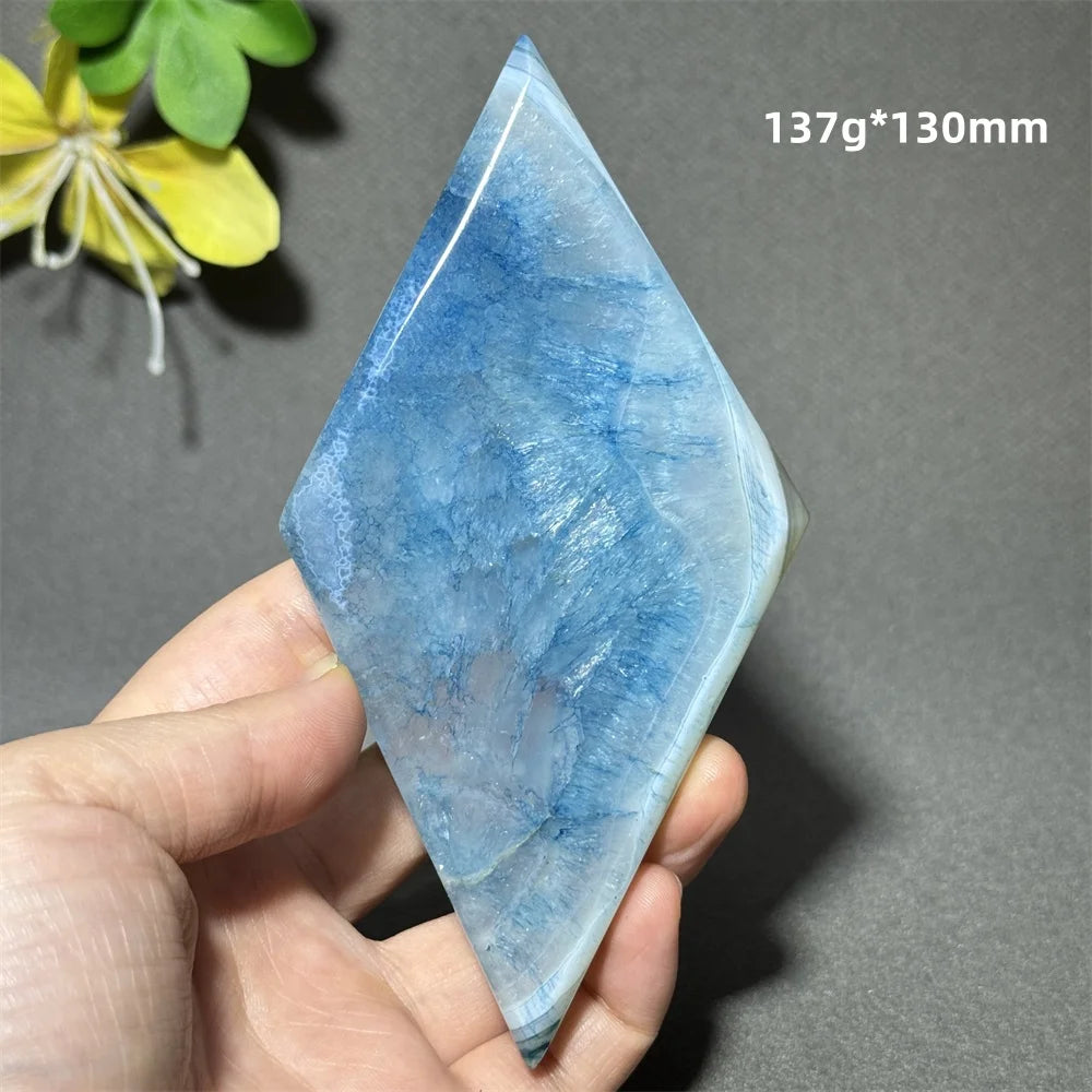 Blue Agate Diamond-ToShay.org