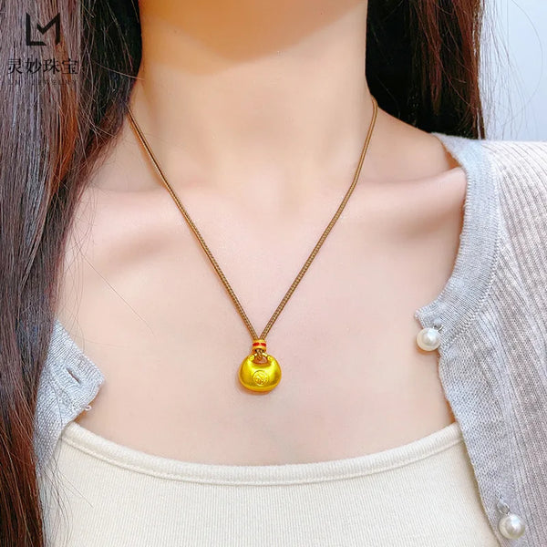 Gold Nugget Pendant-ToShay.org