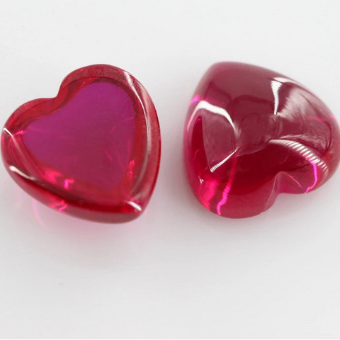 Red Corundum Heart-ToShay.org