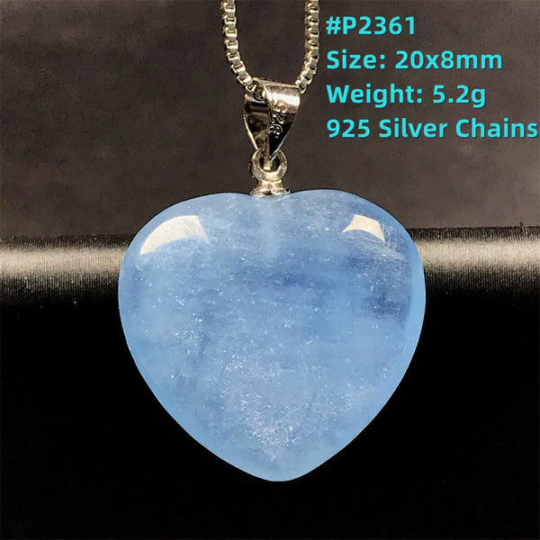 Blue Aquamarine Pendent-ToShay.org