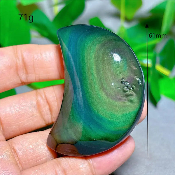 Rainbow Obsidian Moon-ToShay.org