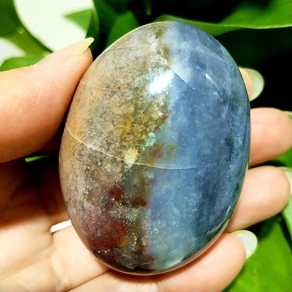 Ocean Jasper Palm Stone-ToShay.org
