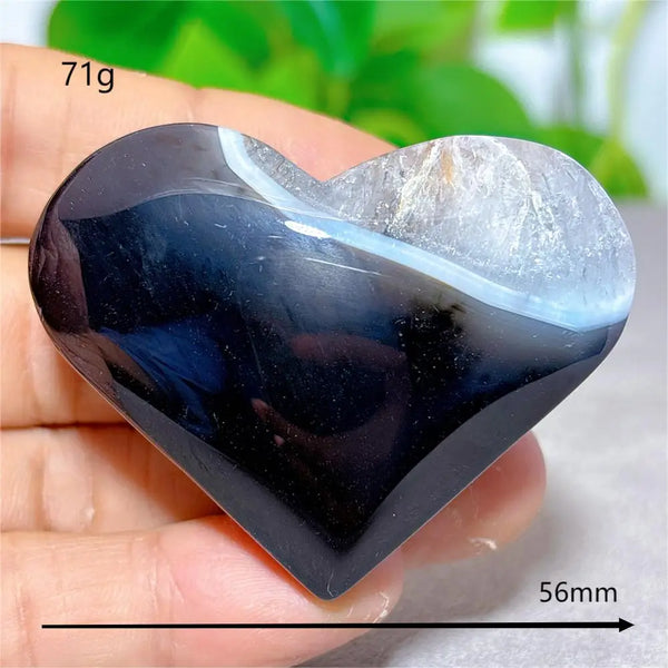 Black Agate Heart-ToShay.org