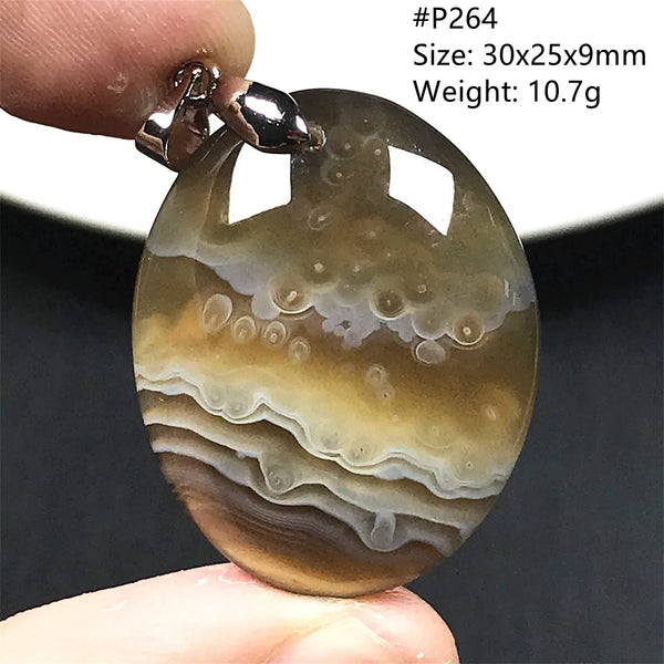 Black Lace Agate Pendant-ToShay.org