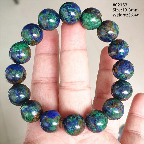 Blue Malachite Azurite Bracelet-ToShay.org