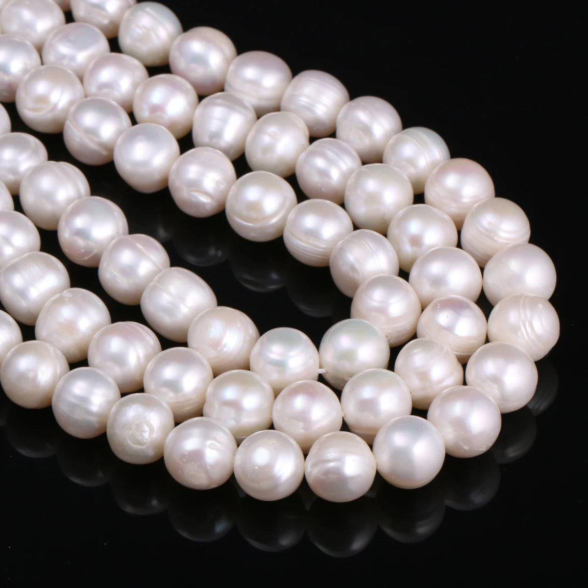 Orange Pearl Beads-ToShay.org