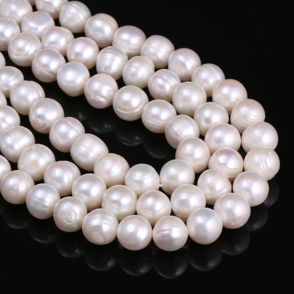 Orange Pearl Beads-ToShay.org
