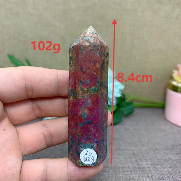 Red Ruby Crystal Point-ToShay.org